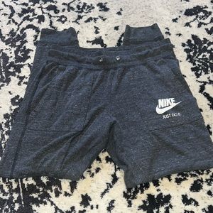 Grey Nike joggers size small